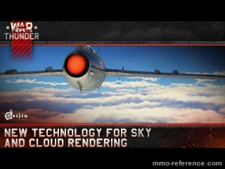 Vidéo War Thunder - Nouveau rendu graphique du ciel et des nuages