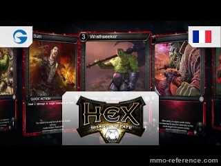 Vidéo HEX: Shards of Fate - MMORPG et stratégie des jeux de carte numérique