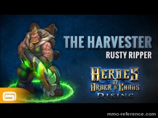 Vidéo Heroes of Order and Chaos - Aperçu de la Maj 17 -  The Harvester