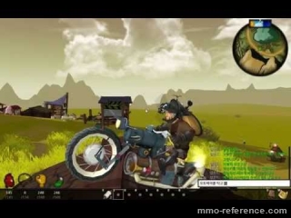 Vidéo Tree of Life - Test d'une moto dans l'environnement du jeu