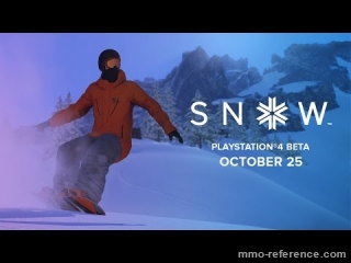 Vidéo Snow - La bêta playstation 4 est en ligne