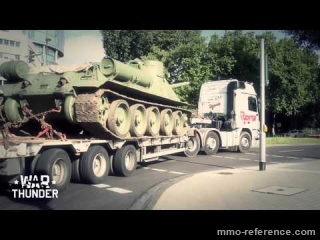 Vidéo War Thunder - Un tank réel à la  Gamescom 2014
