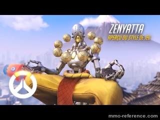 Vidéo Overwatch - Le personnage de Zenyatta en pleine partie