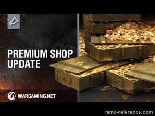 Vidéo World of Tanks - Mise à jour du magasin d'objets premium