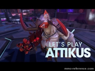 Vidéo Battleborn - Découverte de Attikus en jeu