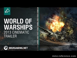 Vidéo World of Warships - Cinématique de présentation du jeu de bateau en ligne