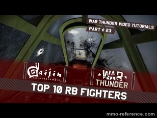Vidéo Top 10 des avions à piloter dans War Thunder