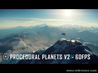 Vidéo Star Citizen - v2 des Planètes procédurales